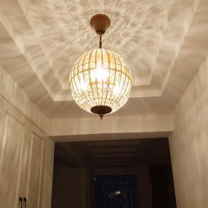 JYLIGHTING レトロヴィンテージロイヤルエンパイアボールスタイル大型LEDクリスタルモダンシャンデリアランプルストルライトガラスペンダントライト - Product Image 3