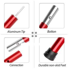 ขายโครงเต็นท์/เสาเต็นท์อลูมิเนียมปรับระดับได้ รุ่น 7001 7005 - Product Image 6