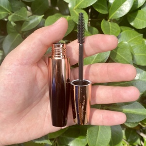 Tubo per Mascara vuoto quadrato di grande capacità in oro rosa nero con Design <span class=keywords><strong>a</strong></span> <span class=keywords><strong>goccia</strong></span> sfumata personalizzazione del Logo 20ml - Product Image 3