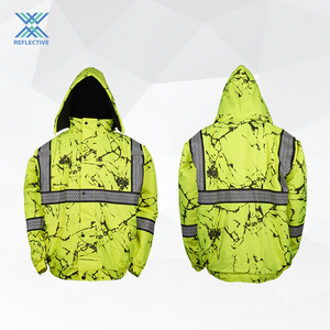 Gilet de sécurité haute visibilité pour homme LX, classe 1 ANSI, EN ISO 20471, <span class=keywords><strong>avec</strong></span> tissu imperméable et bandes réfléchissantes - Product Image 4