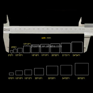 Cắt laser có độ chính xác cao của tấm thủy tinh thạch anh có kích thước nhỏ và tấm thủy tinh thạch anh siêu mỏng - Product Image 3