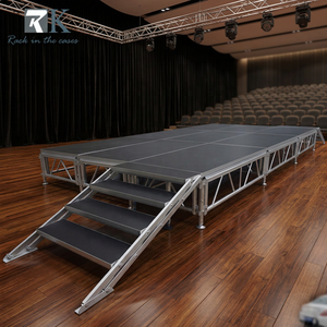 เวทีประกอบแบบโมดูลาร์กลางแจ้งทำจากอลูมิเนียมอัลลอย - Product Image 1