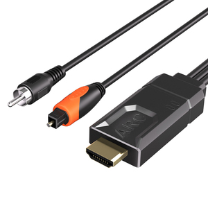 <span class=keywords><strong>Cable</strong></span> Extractor de Audio HDMI ARC Xput, Convertidor HDMI ARC <span class=keywords><strong>a</strong></span> <span class=keywords><strong>Óptico</strong></span> <span class=keywords><strong>SPDIF</strong></span> + RCA <span class=keywords><strong>Coaxial</strong></span>, Salida de Audio Digital Dual, Chapado en Oro - Product Image 5