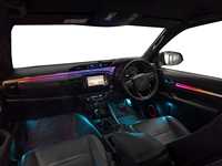 SJC 64 couleurs d'éclairage d'ambiance pour voiture pour Toyota Hilux 2015-2024 LHD/RHD, accessoires d'éclairage d'ambiance intérieur de voiture, décoration