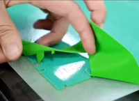 Rouleau de vinyle thermocollant en velours 3D Renlitong pour impression de logos sur t-shirts et vêtements