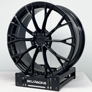 Jantes forgées BZY 5x120.65 19 20 21 pouces en alliage noir forgé pour <span class=keywords><strong>Chevrolet</strong></span> <span class=keywords><strong>Corvette</strong></span> C4 C5 C6 <span class=keywords><strong>C7</strong></span> C8 ZR1 - Product Image 6