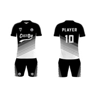 Günstige Kinder-Fußballtrikots Großhandel Individuell Bedruckt Digital-Druck Hochwertig 100% Polyester Original-Fabrikuniform