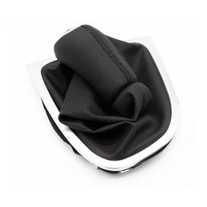 Couvercle de botte de manette de vitesse de levier de vitesse en cuir à 5 vitesses pour Renault Clio <span class=keywords><strong>2</strong></span> II Megame <span class=keywords><strong>2</strong></span> II <span class=keywords><strong>Kangoo</strong></span> nouveaux accessoires intérieurs de voiture - Product Image 3