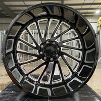 Jantes en aluminium forgé concaves super larges 24x14 26x16 pour F-350 RAM 2500 3500 Dual Sport Truck