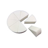 Mini éponge de maquillage personnalisable avec logo, douce, pour le mélange du fond de teint et l'application de poudre