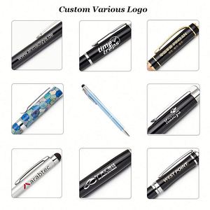 Bolígrafo Táctil Promocional de Aluminio con Punta de Bola, OEM/ODM, Marca BP 07, Impresión de Serigrafía, Tinta Negra, Personalizado para Móviles - Product Image 4