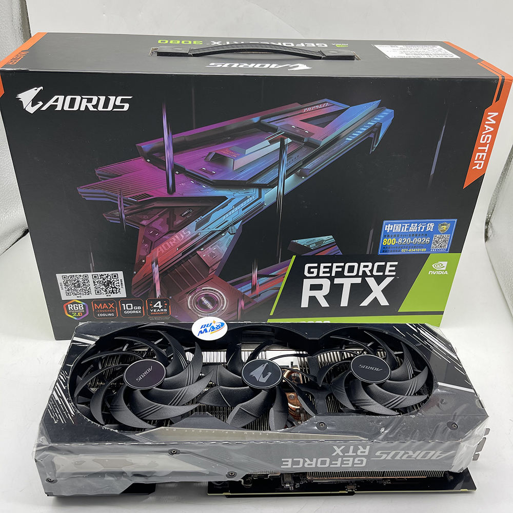 Gpu Gigabyte Aorus Geforce Rtx 3080 Aorus Master 10g Gigabyte