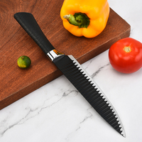 Hot Seller Ensemble de couteaux de cuisine 6 pièces comprenant une boîte de couleur Coupeur de cuisine avec éplucheur en céramique et ciseaux
