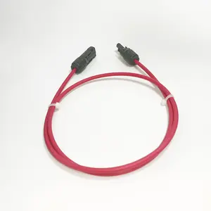 厂家直销2.5毫米240毫米单芯红黑镀锡铜直流电线太阳能电缆