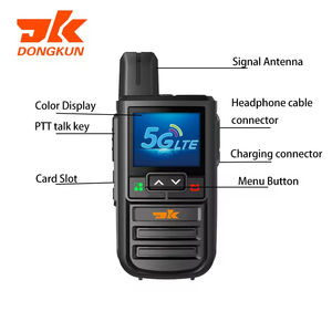 Radio bidirectionnelle portable robuste 4G LTE PoC réseau PTT la plus vendue, <span class=keywords><strong>portée</strong></span> mondiale, talkie-walkie 4G - Product Image 2