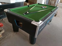 Table de billard à monnayeur en MDF, tailles 7FT et 8FT, avec différents tapis de billard, prix direct usine, nouvelle arrivée, en vente