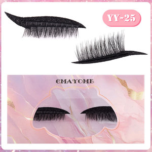 Châu Âu Mỹ Vegan Cross-Biên Giới Hot Bán Lười Biếng Phong Cách Eyeshadow Mô Phỏng Tự Nhiên Phóng Đại Lông Mi Phù Hợp Với Lông Mi Giả - Product Image 6