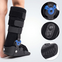 Botte de marche orthopédique en aluminium respirante avec support, fabriquée sur mesure par l'usine OEM, pour entorse de la cheville