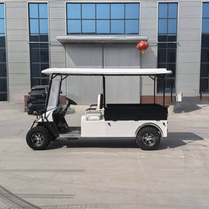 Voiturette de golf électrique populaire pour adultes, 6 places, batterie lithium 48V, structure en acier, sièges en cuir, 30-50 km/h, certifiée CE, autonomie 90 km - Product Image 3