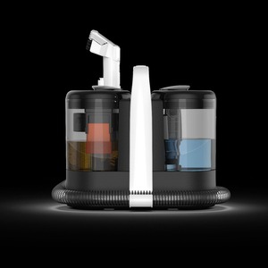W07 Fabric Cleaning Machine 1.7L Clean Water Tank 0.7L Waste Tank Spray Scrub Suction For Carpets Sofas Curtains - Product Image 1