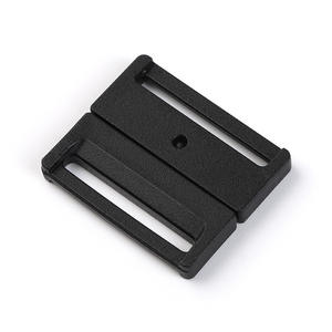 Boucle coulissante en plastique noir, diamètre intérieur de 30mm, pour sacs, sac à dos durable, sangle de poitrine, ceinture de taille, accessoire - Product Image 2