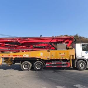 Pompe à béton mobile diesel SANY 50m avec châssis Benz, flèche à 5 sections, moteur haute efficacité pour la construction - Product Image 3