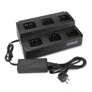 Hai Cách Phát Thanh 6-<span class=keywords><strong>Way</strong></span> Đa Đơn Vị Gang Sạc Nhanh Walkie Talkie Sạc Pin Cho Icom/Kenwood/Motorola/VERTEX - Product Image 2