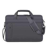 Sac pour ordinateur portable pliable en tissu Oxford, design fin, housse pour ordinateur portable