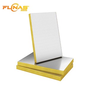Panneau de laine de verre ignifuge Furness, grade A, matériau de construction insonorisant - Product Image 1