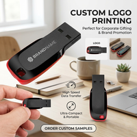 Flashdisk USB 2.0 Murah Berkualitas Tinggi 16GB 32GB 64GB Pen Drive Flashdisk Logo Custom Memory Stick