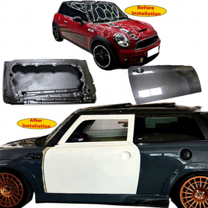 Panel de Puerta de Fibra de Carbono Ferrosa CP 2006-2013 para MINI COUPE R55 R56 R57 R58 Nuevo de Alta Calidad con 3 Años de Garantía - Product Image 1