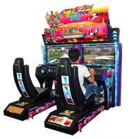 Machines de jeu de voiture de course à pièces HD Twins Outrun Machine de jeu de voiture simulateur de course d'arcade à vendre