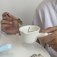 Petite coupelle en céramique colorée pour sauce, bol à servir, tasse à crème, plat à assaisonnement domestique, compatible micro-ondes