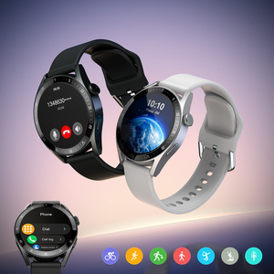 Montre connectée AMOLED 1,46 pouce avec affichage permanent, surveillance <span class=keywords><strong>de</strong></span> la fréquence cardiaque et <span class=keywords><strong>de</strong></span> l'<span class=keywords><strong>oxygène</strong></span> sanguin, réponse aux appels, charge sans fil, compatible iOS HW035 - Product Image 3