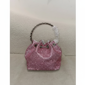 Bolso de noche con lazo de moda y decoración de perlas brillantes para bodas, cumpleaños, inspirado en celebridades, viajes, recepciones - Product Image 1