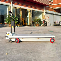 Chariot électrique portatif de levage de 1.3M pour charger et décharger des camions plate-forme élévatrice au lithium hydraulique 400KG CE