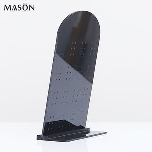 Présentoir à bijoux en acrylique personnalisé Support pour boucles <span class=keywords><strong>d</strong></span>'oreilles piercing Présentoir à bijoux en acrylique Support pour boucles <span class=keywords><strong>d</strong></span>'oreilles en acrylique noir - Product Image 4