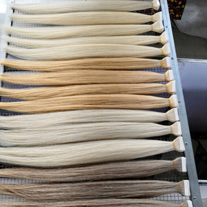 ผมต่อแบบเทป Double-Drawn Virgin Remy Hair คุณภาพสูง แบบตรง เรียงเกล็ดผม ชนิดเทปอินจากรัสเซีย - Product Image 5