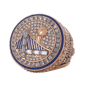 Juego Conmemorativo de <span class=keywords><strong>los</strong></span> 4 Anillos de Campeonato de <span class=keywords><strong>los</strong></span> Golden State Warriors en Aleación Dorada para Hombre, Gran Venta en Europa y América - Product Image 5