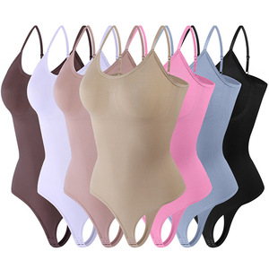 6360-1 Phụ Nữ Liền Mạch Tummy Kiểm Soát Giảm Béo Vỏ Bọc Phẳng Bụng Đồ Lót Shapewear Bodysuit Thong Fajas Colombianas Cơ Thể Shaper - Product Image 5