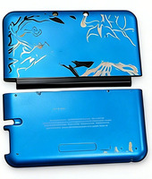 Casing Pengganti untuk Nintendo 3DS XL / 3DS LL, Cover Panel Atas & Bawah A/E Lengkap, Suku Cadang Perbaikan 3DS XL Lama
