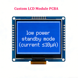 โมดูลจอ TFT LCD ขาวดำแบบกำหนดเองขนาด 128x64 ความสว่างสูง สำหรับแผงควบคุมเครื่องพิมพ์และเครื่องถ่ายเอกสาร - Product Image 1
