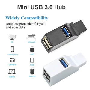 Cho PC Máy Tính Xách Tay <span class=keywords><strong>USB</strong></span> 3.0 Hub Adapter Extender Cho <span class=keywords><strong>USB</strong></span> 3.0 Đầu Đọc Thẻ <span class=keywords><strong>Hi</strong></span>-Tốc Độ <span class=keywords><strong>USB</strong></span> <span class=keywords><strong>2.0</strong></span> Mini Splitter Hộp 1 Để 3 Cổng - Product Image 2