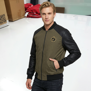 Custom Design Unisex Spring Camouflage Bomber Jacket Front Windproof <b>Waterproof</b> Inner <b>Warm</b> Durable Shell Fabric Premium Cold - Product Image 1
