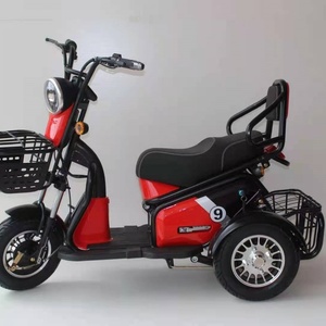 Venta al por Mayor de Fábrica, Triciclo Eléctrico de Tres Ruedas de Alta Calidad, Scooter, Nuevo Estilo 2024, Carrocería Abierta, 3 Pasajeros - Product Image 4