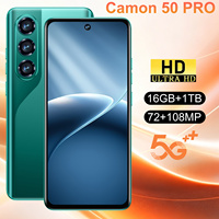 Teléfono Inteligente Android 5G Versión Global 2026 16GB 1TB Pantalla Grande de 7.3 Pulgadas Batería de Larga Duración Cámara de 108MP Desbloqueado para Negocios y Juegos