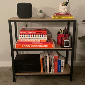 3 estantes North Avenue Librería Dormitorio Muebles de baño Marco de metal Libro Estante de almacenamiento de Juguetes - Product Image 5