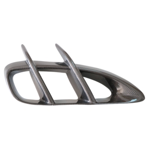 Rejillas de Ventilación de Fibra de Carbono para Porsche Cayman <span class=keywords><strong>Boxster</strong></span> para Kit de Carrocería 718, Borde de Parachoques Delantero, Difusor Trasero, Faldones Laterales en V - Product Image 5