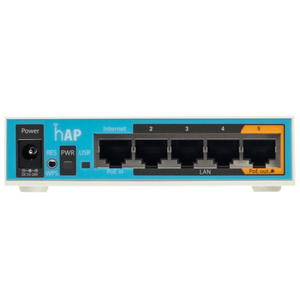 RB951Ui-2HnD Mikrotik Enterprise Router <b>Access</b> <b>Point</b> 5 Ethernet Ports Dual-Band 2.4G/5G 2167Mbps PoE WEP Support WiFi QoS - Product Image 1