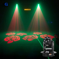 Lámpara de Ambiente Giratoria con Prisma RGBW de 80W, Proyector de Patrones RGBW para Bares, KTV, Discotecas y Fiestas